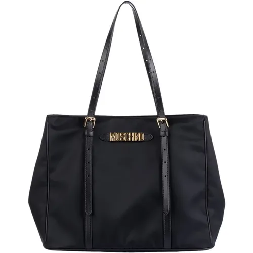 Schwarze Taschen - Stilvolle Kollektion , Damen, Größe: ONE Size - Moschino - Modalova