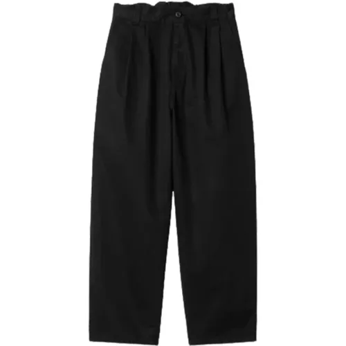 Schwarze Marv Hose , Herren, Größe: S - Carhartt WIP - Modalova