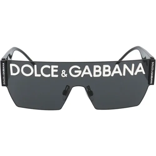 DG Logo Sunglasses , male, Sizes: 43 MM - Dolce & Gabbana - Modalova