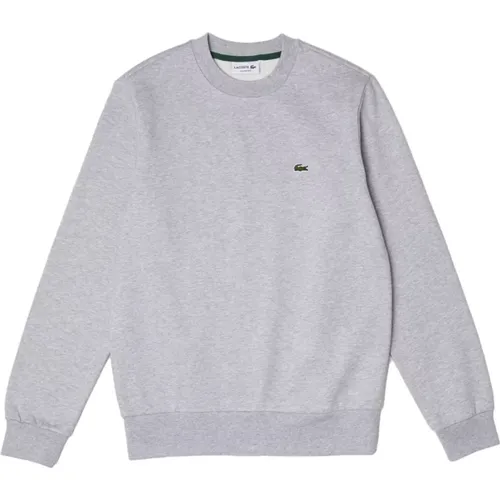 Organic Brushed Cotton Sweatshirt , male, Sizes: XL - Lacoste - Modalova
