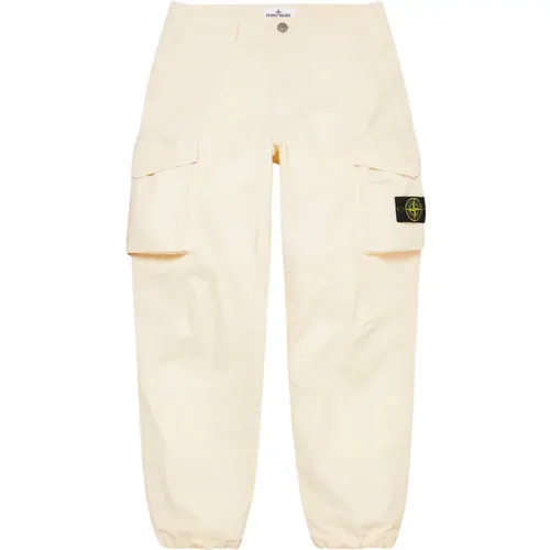 Limitierte Edition Reaktive Ice Camo Cargo Hose - Stone Island - Modalova