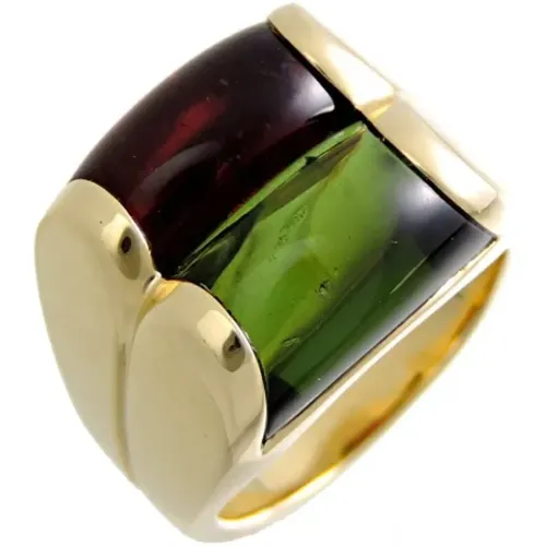 Pre-owned Gold rings , female, Sizes: ONE SIZE - Bvlgari Vintage - Modalova