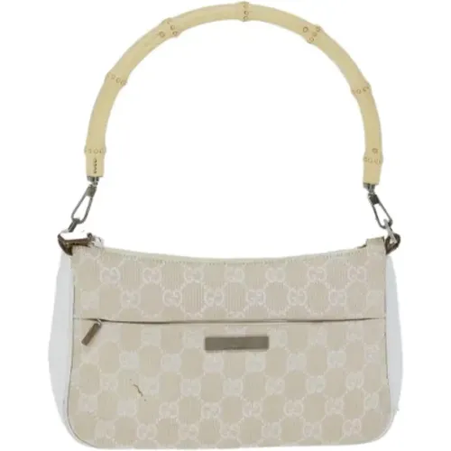 Pre-owned Canvas gucci-bags , female, Sizes: ONE SIZE - Gucci Vintage - Modalova