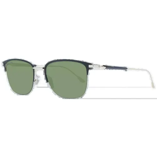 Stilvolle Halbrand Sonnenbrille für Männer , Herren, Größe: ONE Size - Longines - Modalova