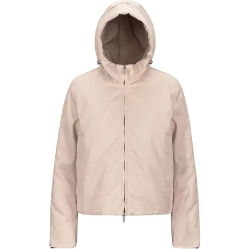 Twill Pelzjacke , Damen, Größe: XS - K-way - Modalova