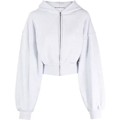 Graue Sweaters mit 3,5 cm Absatz , Damen, Größe: S - alexander wang - Modalova