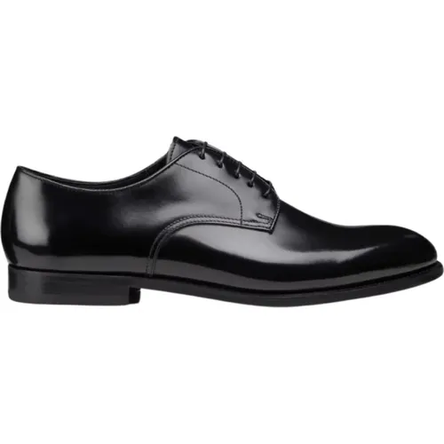 Herren Derby Schuhe aus gebürstetem Leder , Herren, Größe: 42 EU - Doucal's - Modalova
