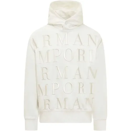 Warm Sweatshirt , male, Sizes: XL - Emporio Armani - Modalova