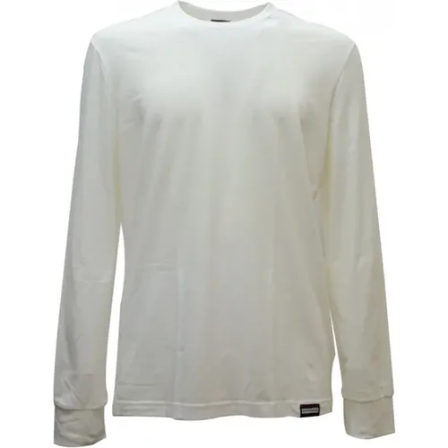 Long Sleeve T-Shirt with Logo , male, Sizes: L, 2XL, XL, M, S - Dsquared2 - Modalova