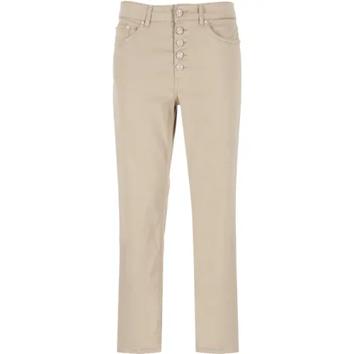 Blend Cotton Pants for Women , female, Sizes: W27 - Dondup - Modalova