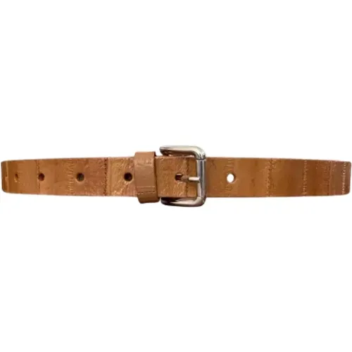 Pre-owned Leather belts , female, Sizes: ONE SIZE - Dolce & Gabbana Pre-owned - Modalova