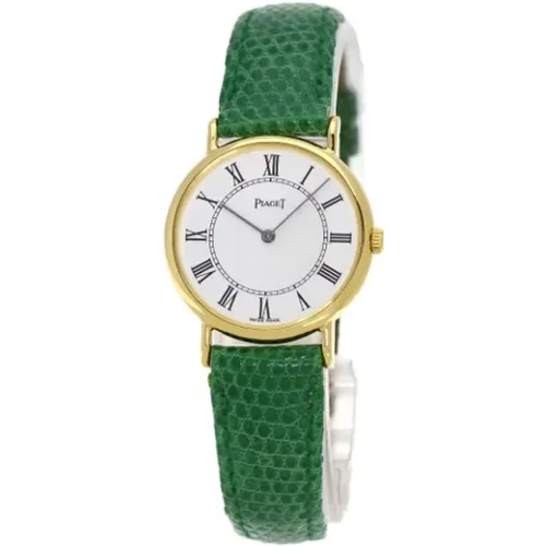 Pre-owned Stainless Steel watches , female, Sizes: ONE SIZE - Piaget Pre-owned - Modalova