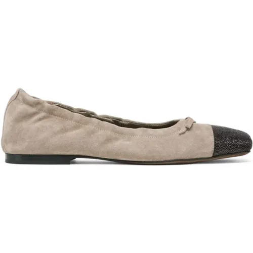 Flat Shoes for Women , female, Sizes: 5 UK - BRUNELLO CUCINELLI - Modalova