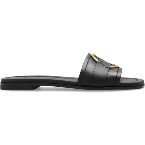 Bell slides , female, Sizes: 3 UK, 6 UK, 4 UK, 5 UK - Moncler - Modalova