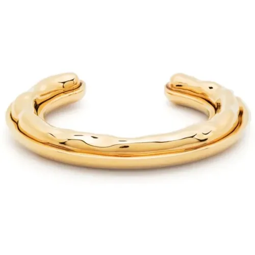 Gold Bracelet - Model S , female, Sizes: ONE SIZE - Jil Sander - Modalova