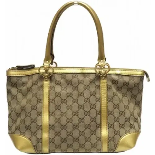 Pre-owned Canvas totes , female, Sizes: ONE SIZE - Gucci Vintage - Modalova