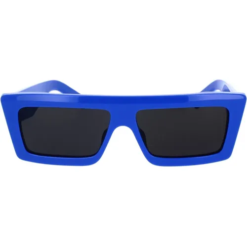 Glamorous Square Sunglasses in Acetate with Grey Lenses , unisex, Sizes: 57 MM - Celine - Modalova