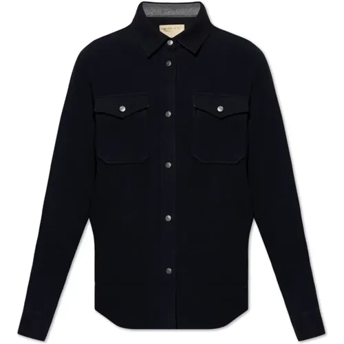 Wool shirt , male, Sizes: S, XL, 2XL, L, M - Woolrich - Modalova