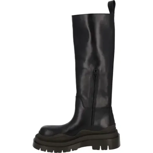 Leather boots , female, Sizes: 4 UK - Bottega Veneta - Modalova