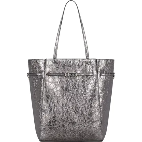 Medium Voyou Laminated Tote Bag , female, Sizes: ONE SIZE - Givenchy - Modalova