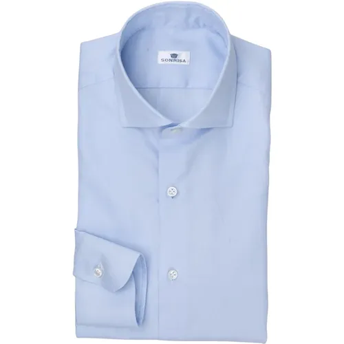 Superior Twill Cotton Shirt , male, Sizes: XL, L, M, S - Sonrisa - Modalova