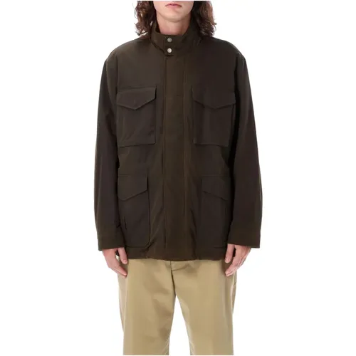 Waxed Field Jacket for Men , male, Sizes: 2XS - Baracuta - Modalova