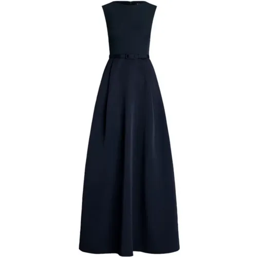 Fit-and-Flare Dress with Belt , female, Sizes: 2XS - Ralph Lauren - Modalova