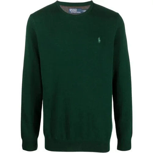 Wool Crewneck Sweater , male, Sizes: S, M, L - Ralph Lauren - Modalova