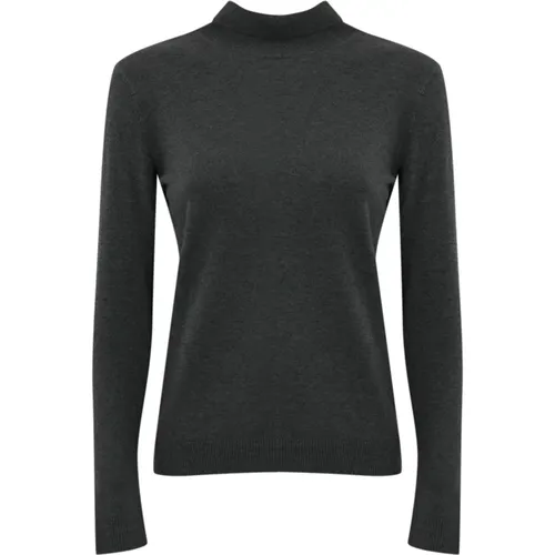 Seiden- und Wollpullover mit hohem Kragen - Max Mara Weekend - Modalova