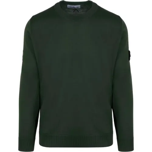 Merinowollpullover , Herren, Größe: L - Stone Island - Modalova