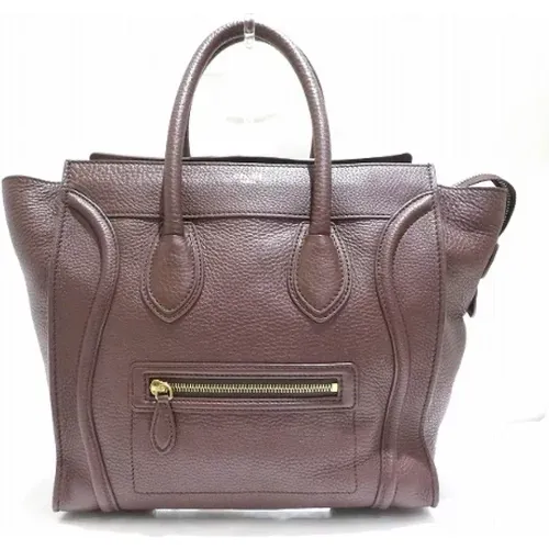 Pre-owned Leather handbags , female, Sizes: ONE SIZE - Celine Vintage - Modalova