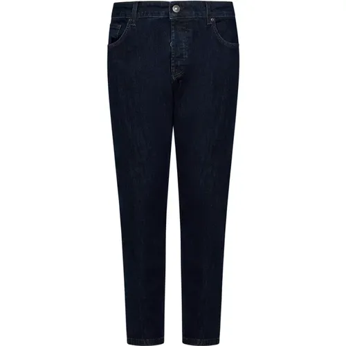 Slim Fit Capri Jeans , male, Sizes: W32, W31, W38, W30, W36, W34, W35, W33, W40 - Michael Coal - Modalova