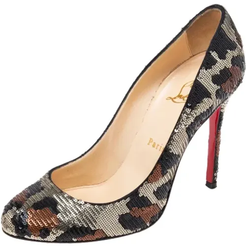 Pre-owned Stoff heels , Damen, Größe: 38 EU - Christian Louboutin Pre-owned - Modalova