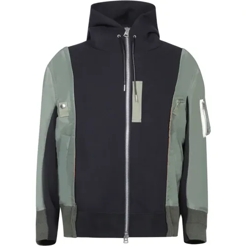 Blaue Jacke für Männer Aw24 Sacai - Sacai - Modalova