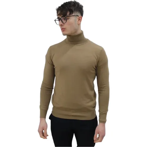 High Neck Sweater , male, Sizes: L - Gaudi - Modalova