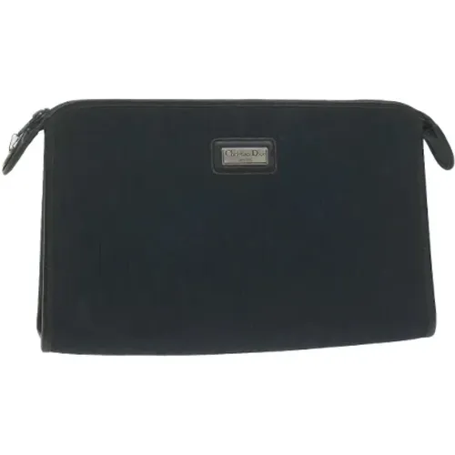 Pre-owned Canvas clutches , female, Sizes: ONE SIZE - Dior Vintage - Modalova