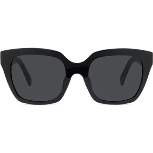 Schwarze Ss24 Sonnenbrille für Frauen , Damen, Größe: 56 MM - Celine - Modalova