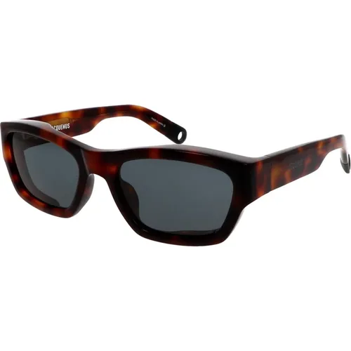 Meridiano Sunglasses with Havana Frame , female, Sizes: 57 MM - Jacquemus - Modalova