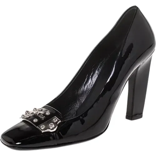 Pre-owned Leather heels , female, Sizes: 5 UK - Prada Vintage - Modalova