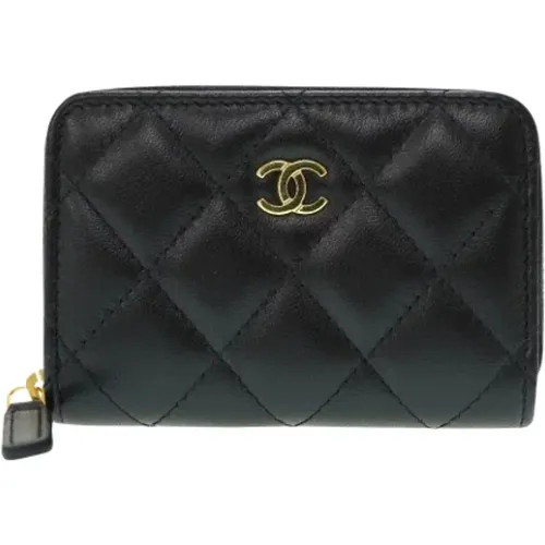 Pre-owned Leather wallets , female, Sizes: ONE SIZE - Chanel Vintage - Modalova