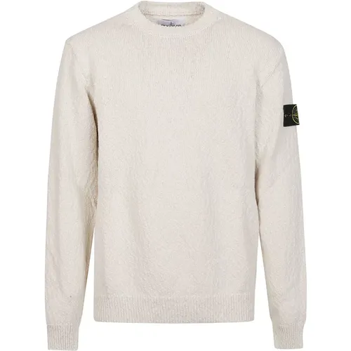 Stylish Knit Sweater for Men , male, Sizes: L - Stone Island - Modalova