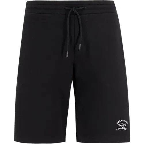 Super Soft Stretch Cotton Bermuda Shorts , male, Sizes: 3XL - PAUL & SHARK - Modalova