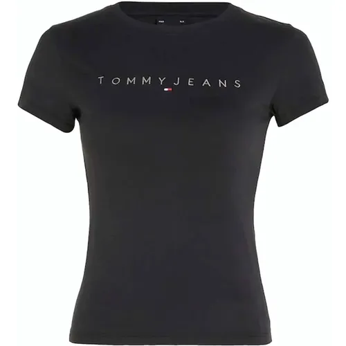 Slim Tonal Line T-Shirt Tommy Jeans - Tommy Jeans - Modalova