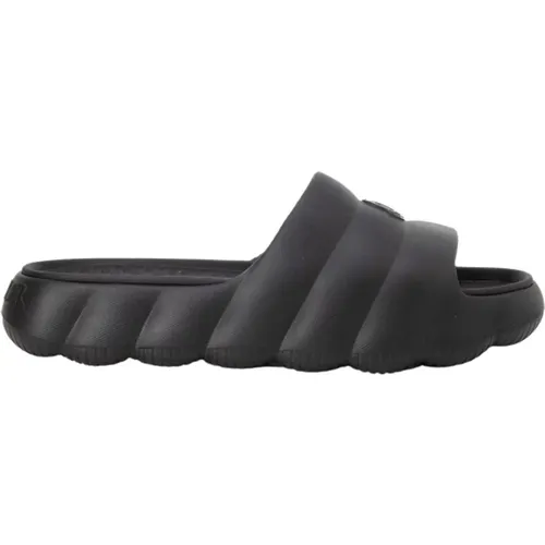 Schwarze flache Schuhe - Pinaforemetal Stil , Herren, Größe: 40 EU - Moncler - Modalova