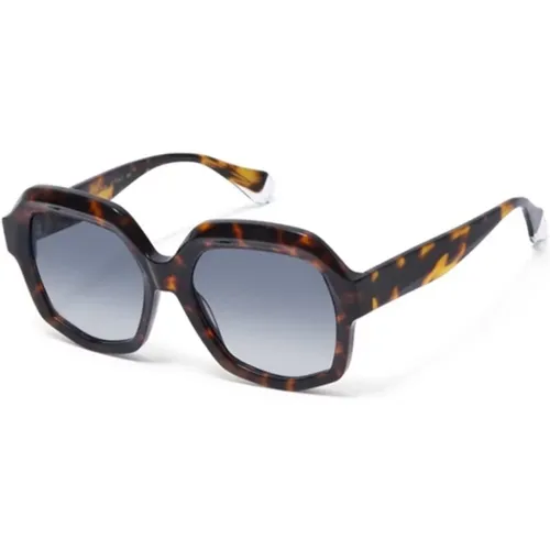 Pixie 6852/2 Havana Sunglasses , female, Sizes: 56 MM - Gigi Studios - Modalova