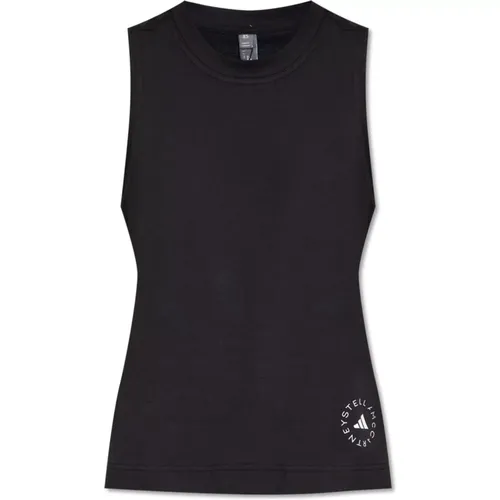 Tanktop mit Logo , Damen, Größe: XL - adidas by stella mccartney - Modalova