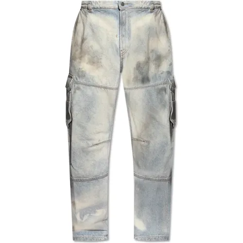 Jeans D-Fish-Cargo L.32 , Herren, Größe: W30 - Diesel - Modalova