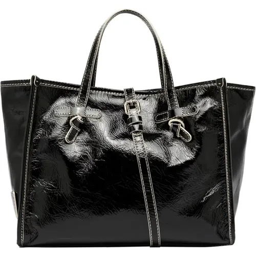 Vintage Leather Handbag Marcella , female, Sizes: ONE SIZE - Gianni Chiarini - Modalova