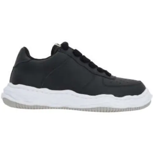 Low-Top Sneakers with Perforated Detail , male, Sizes: 6 UK - Mihara Yasuhiro - Modalova