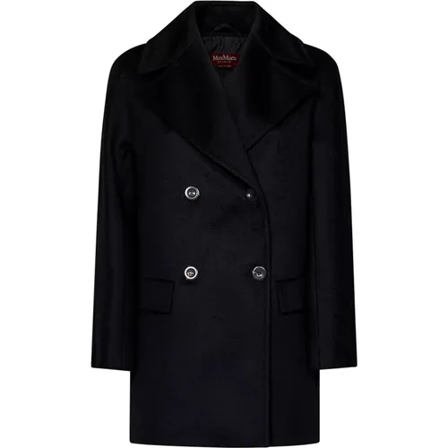 Cashmere Double-Breasted Coat , female, Sizes: XS - Max Mara - Modalova